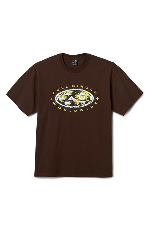 Full Circle Cotton Graphic T-Shirt