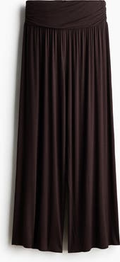 H&M Gathered Viscose Trousers