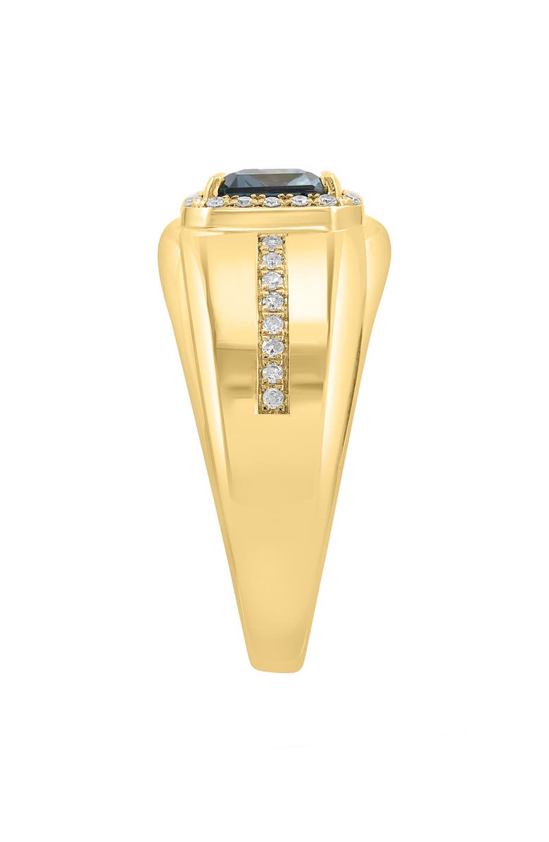 EFFY London Blue Topaz & Diamond Ring - 0.16ct., Alternate, color, Blue