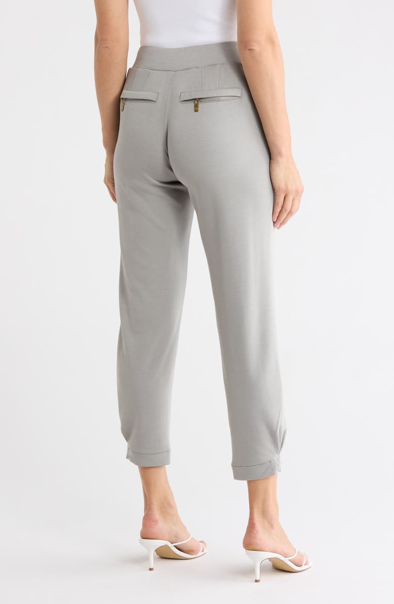 Democracy 'Ab'leisure High Waisted Pleated Hem Joggers, Alternate, color, Light Sage