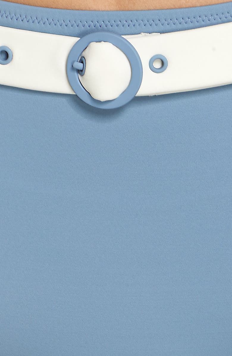 Solid & Striped The Quinn Belted High Waist Bikini Bottoms, Alternate, color,