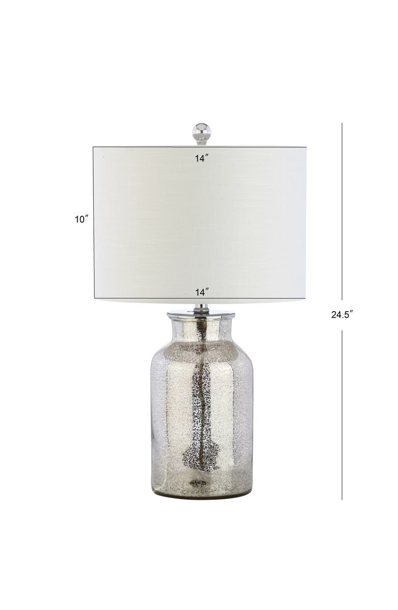 JONATHAN Y Esmee Mercury Glass LED Table Lamp, Alternate, color, 