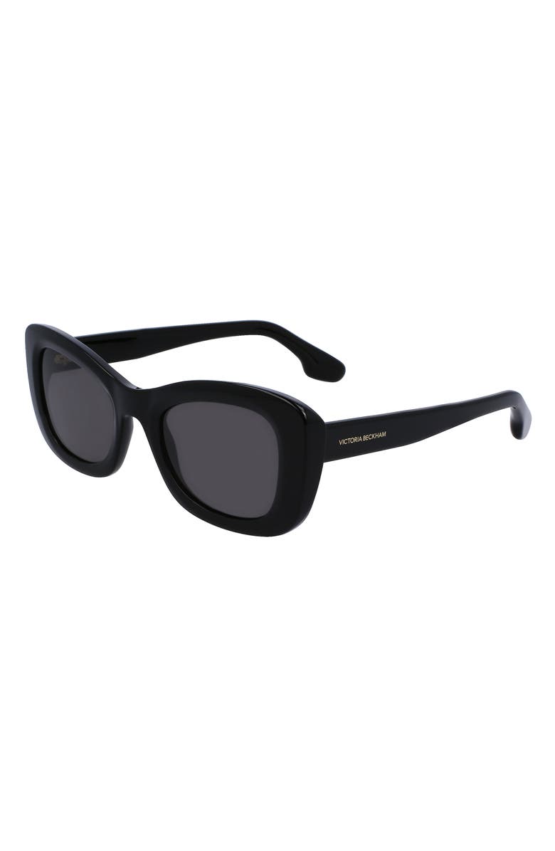 Victoria Beckham 50mm Butterfly Sunglasses, Alternate, color, 
