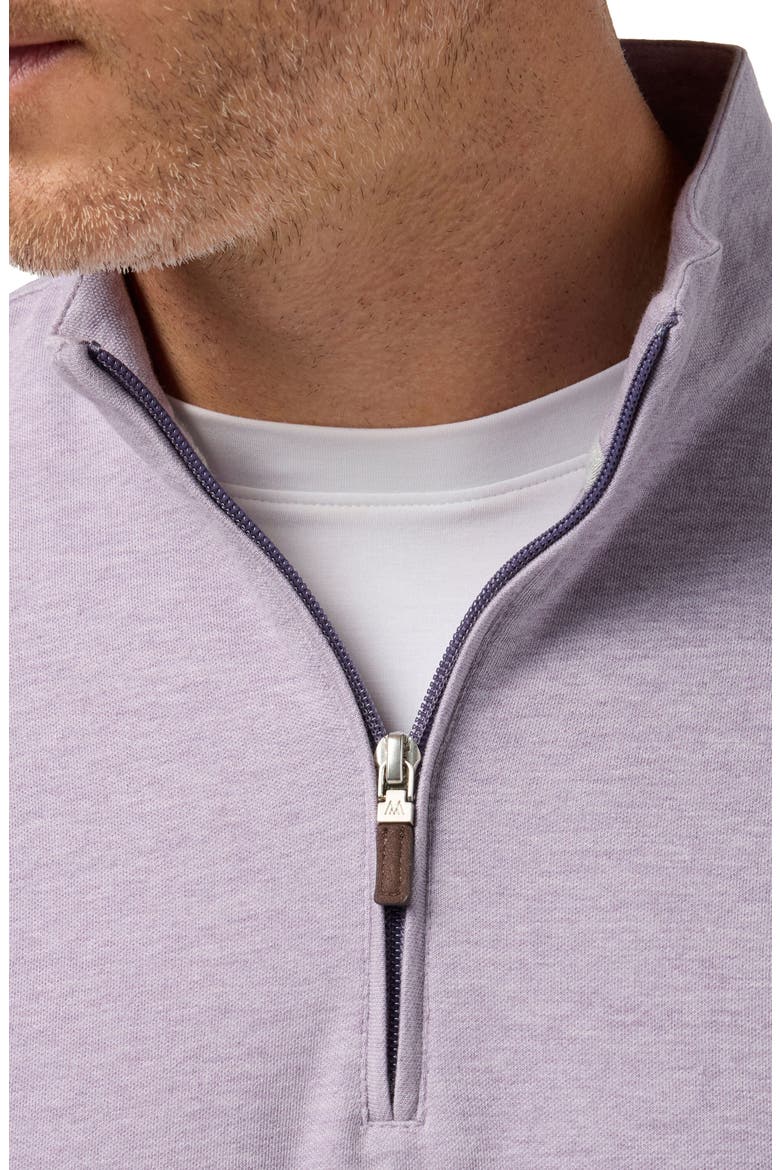 KPI Quarter Zip Pullover, Alternate, color, PURPLE DUSK HEATHER