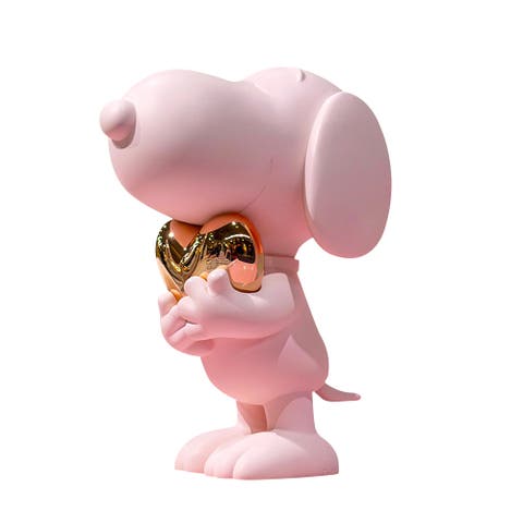 Snoopy Heart Figurine