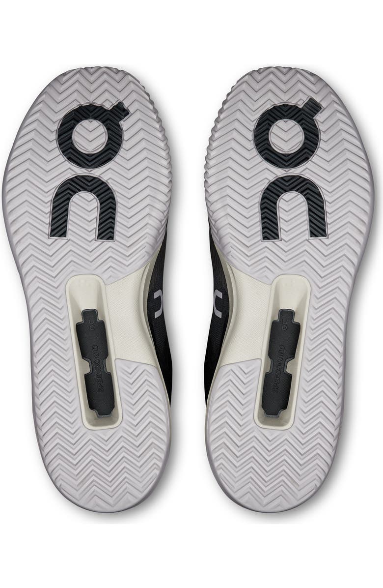 On The Roger ADV Pro Clay Tennis Shoe, Alternate, color, Black/ White