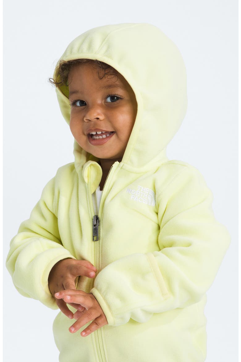 Kids' Glacier Zip Hoodie, Alternate, color, LEMON MIST