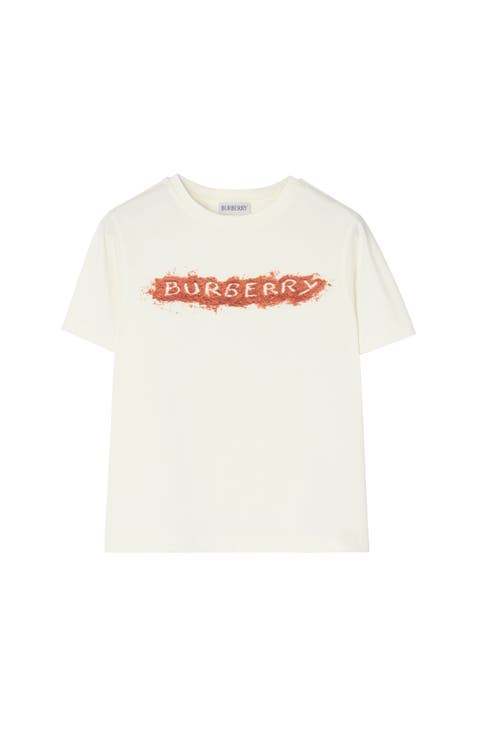 Sandy Logo Cotton T-shirt