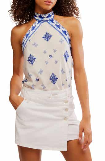 Free People 1 Thing Halter Neck Bodysuit