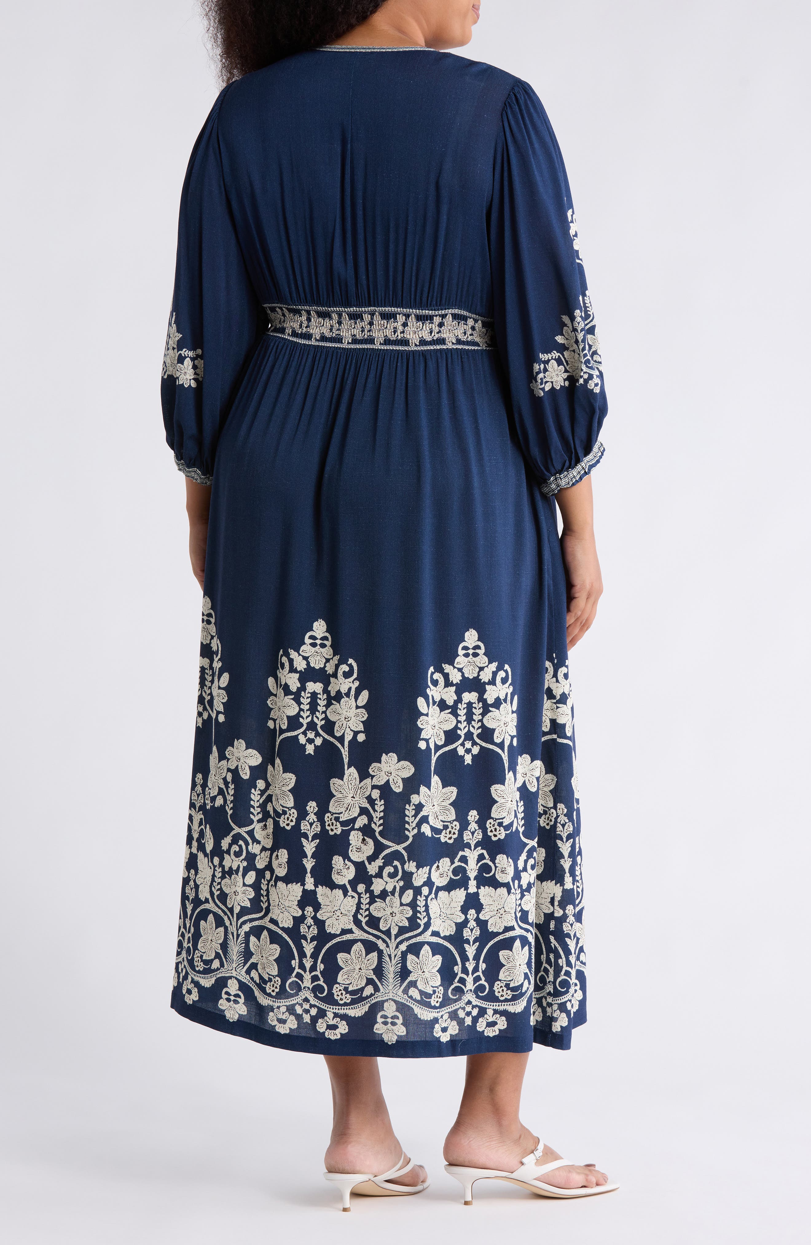 V-Neck Maxi Dress - image 4