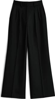 rag & bone Shelly Wide Leg Crepe Pants