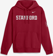 Nike Men's Nike  Cardinal Stanford Cardinal 2026 Sideline Club Fleece Hoodie