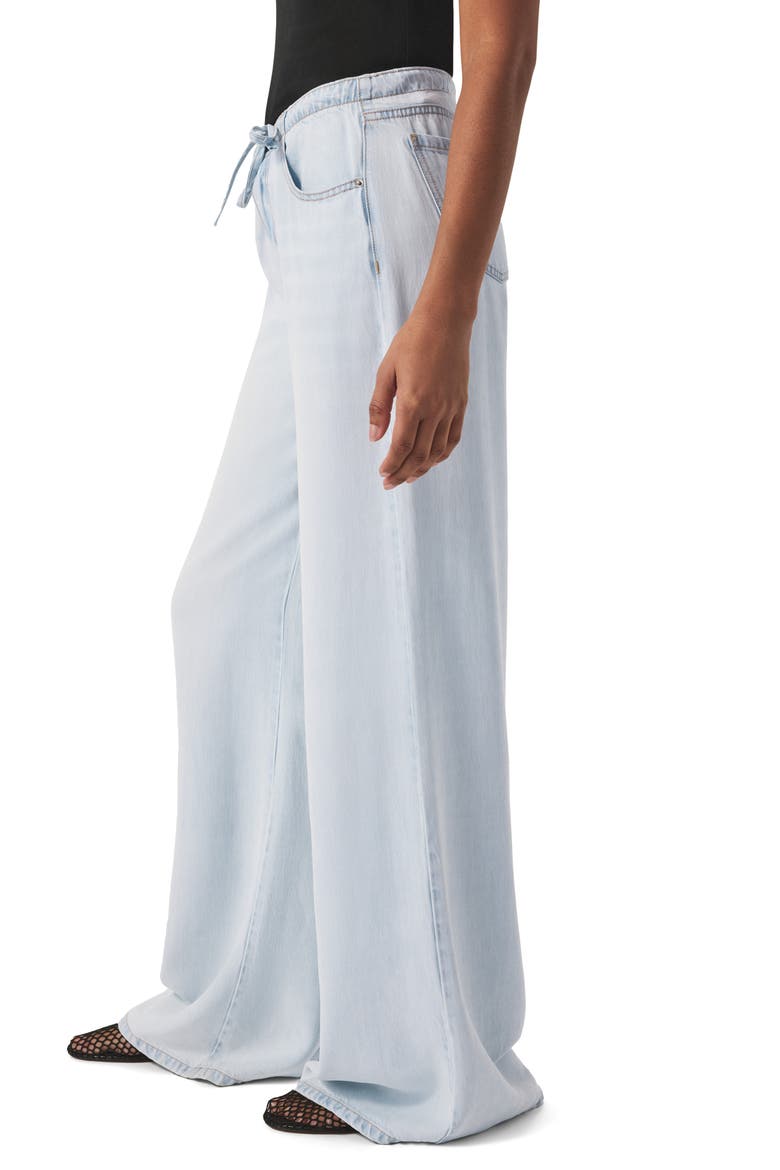 Lounge Denim Pants, Alternate, color, BLEACHED INDIGO