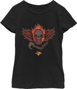 Supergirl Girl's Supergirl Ruthless and Feared Logo Graphic T-Shirt