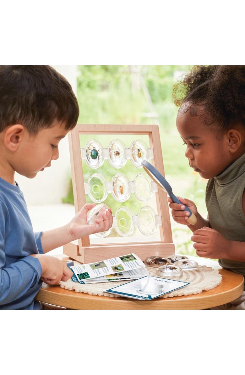 Kaplan Early Learning Company Specimen Stone Tabletop Stand, Alternate, color, Beige