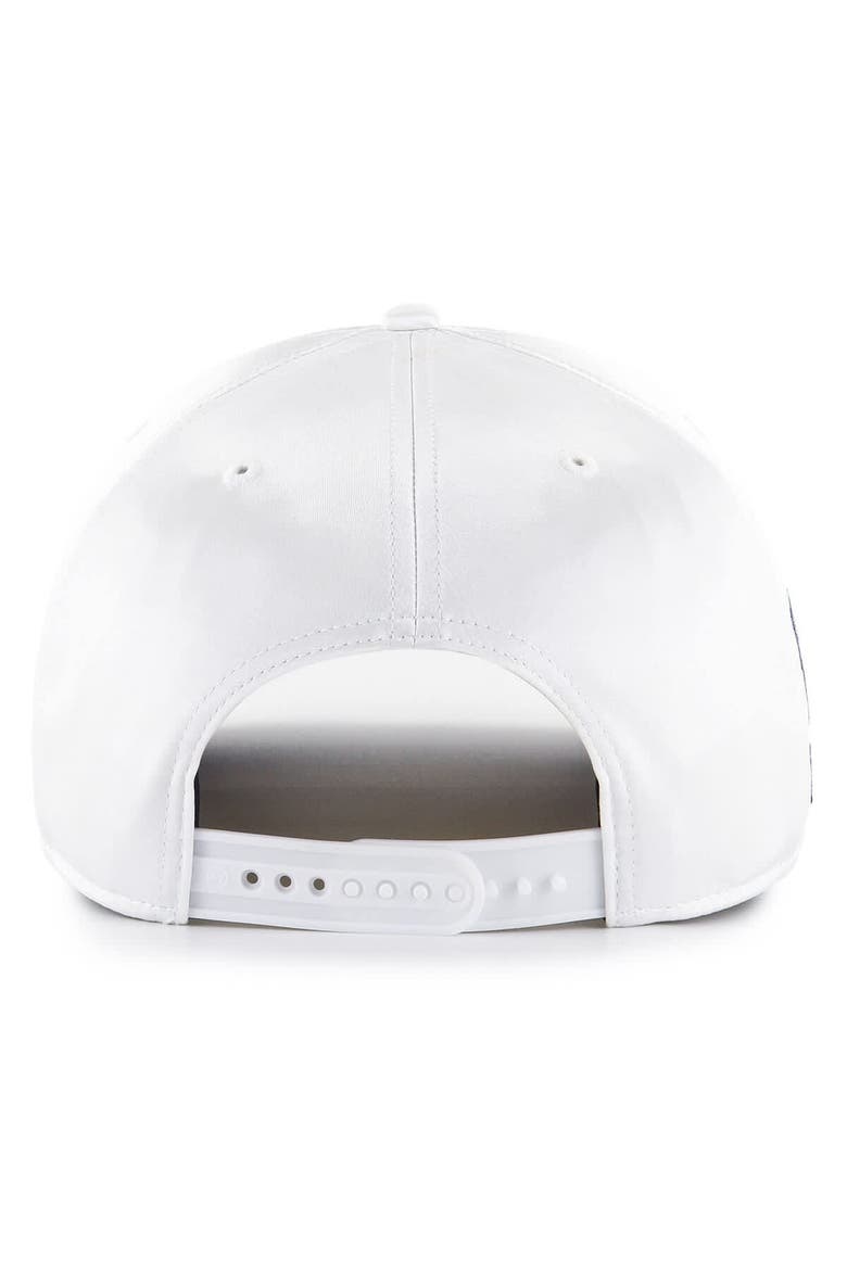 Women's '47 White Michigan Wolverines Outspoken Hitch Adjustable Hat, Alternate, color, White