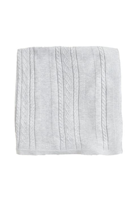 Premium Cotton My First Knit Knitted Blanket for Infant