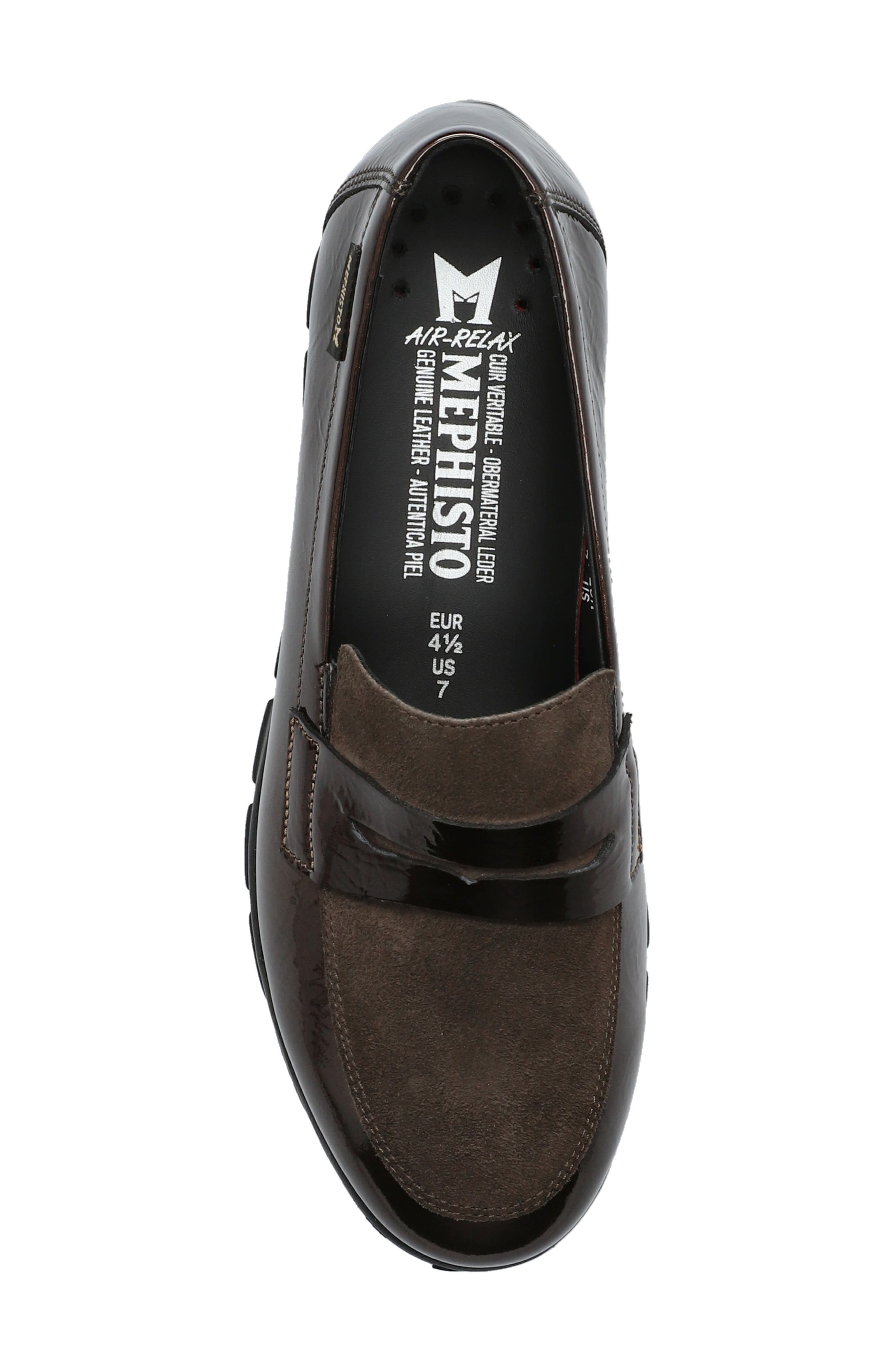Carima Penny Loafer, Alternate, color, BRONZE