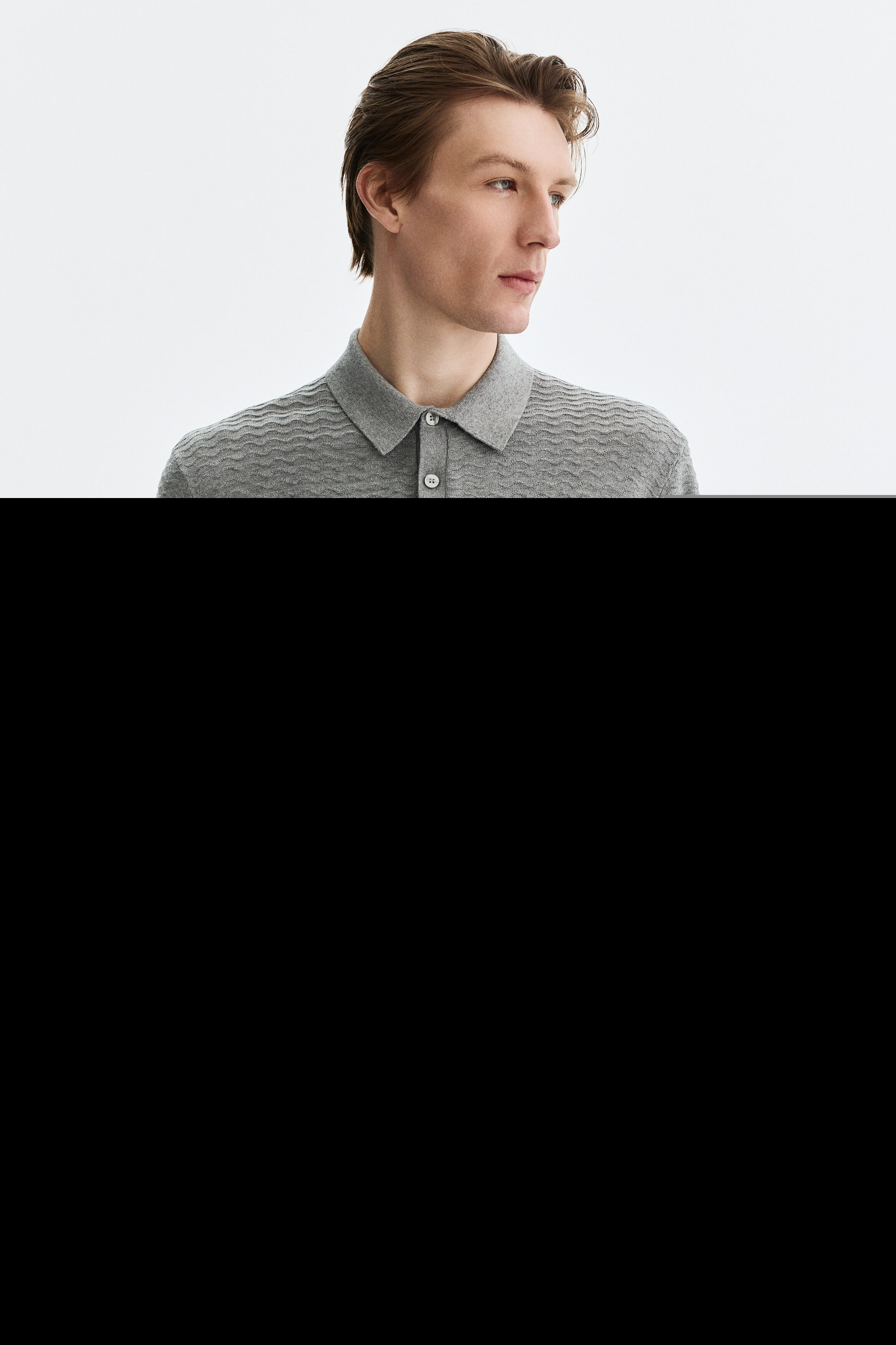 Slim Fit Polo Shirt, Alternate, color, Gray