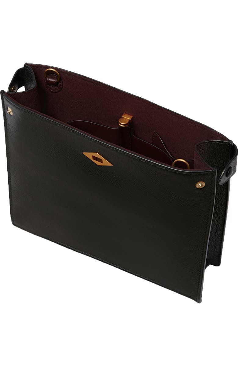 Métier London Stowaway Water Buffalo Leather Crossbody Bag, Alternate, color,