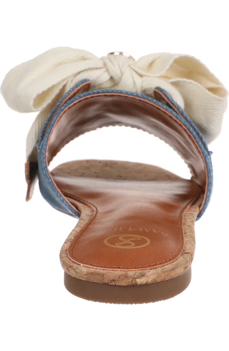 SAM & LIBBY Leni Bow Slide Sandal, Alternate, color,