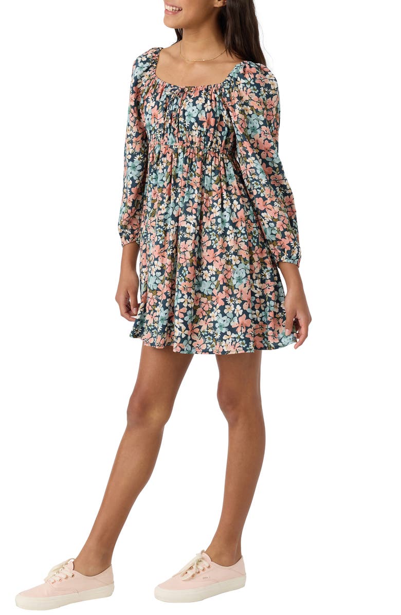 O'Neill Kids' Jeanie Floral Dress, Alternate, color, 