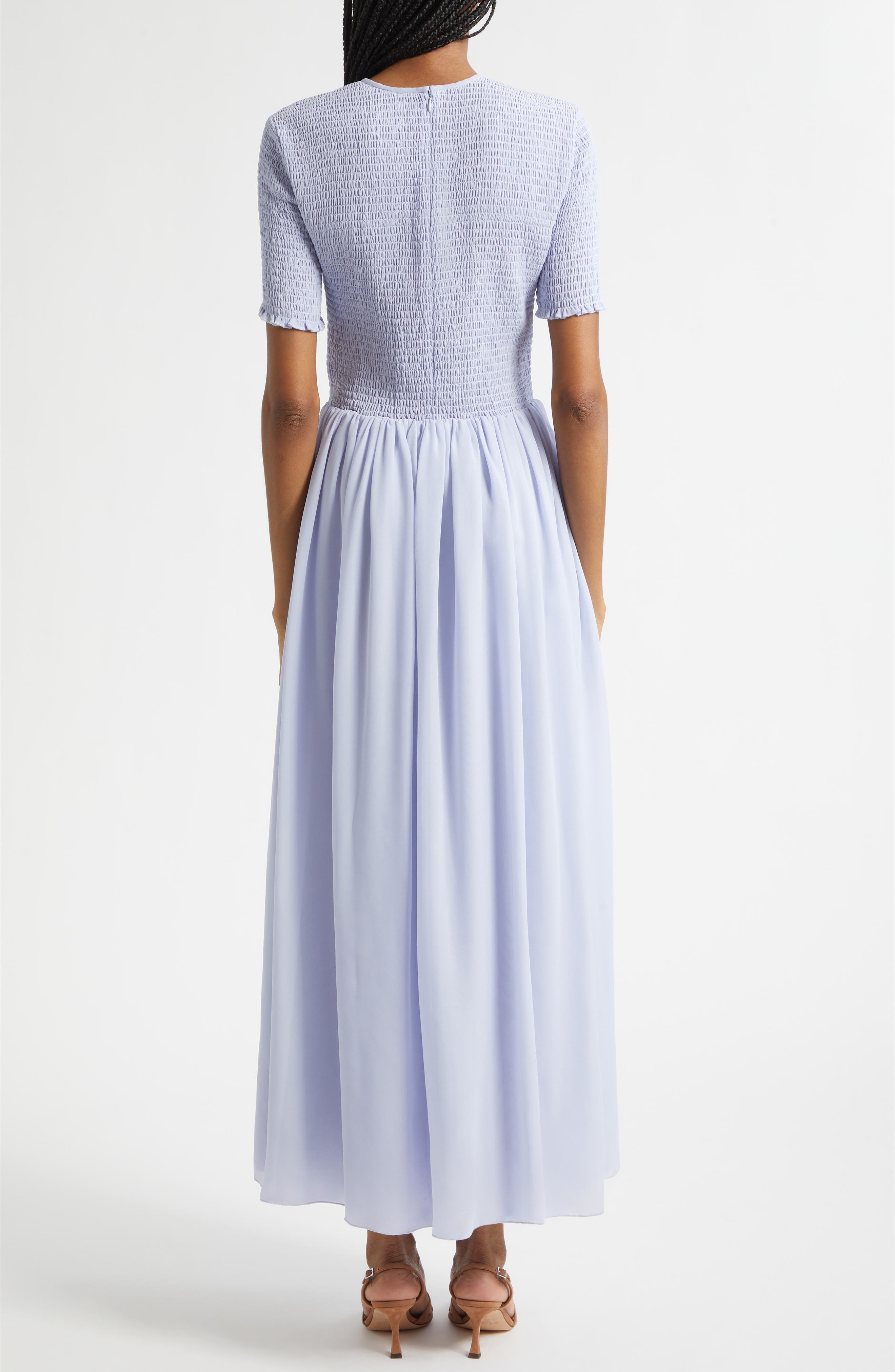 Iris Techno Short Sleeve Maxi Dress - image 2