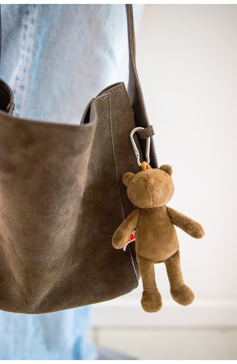 ADADA Key Charm Jermaine the Bear, Main, color, Brown