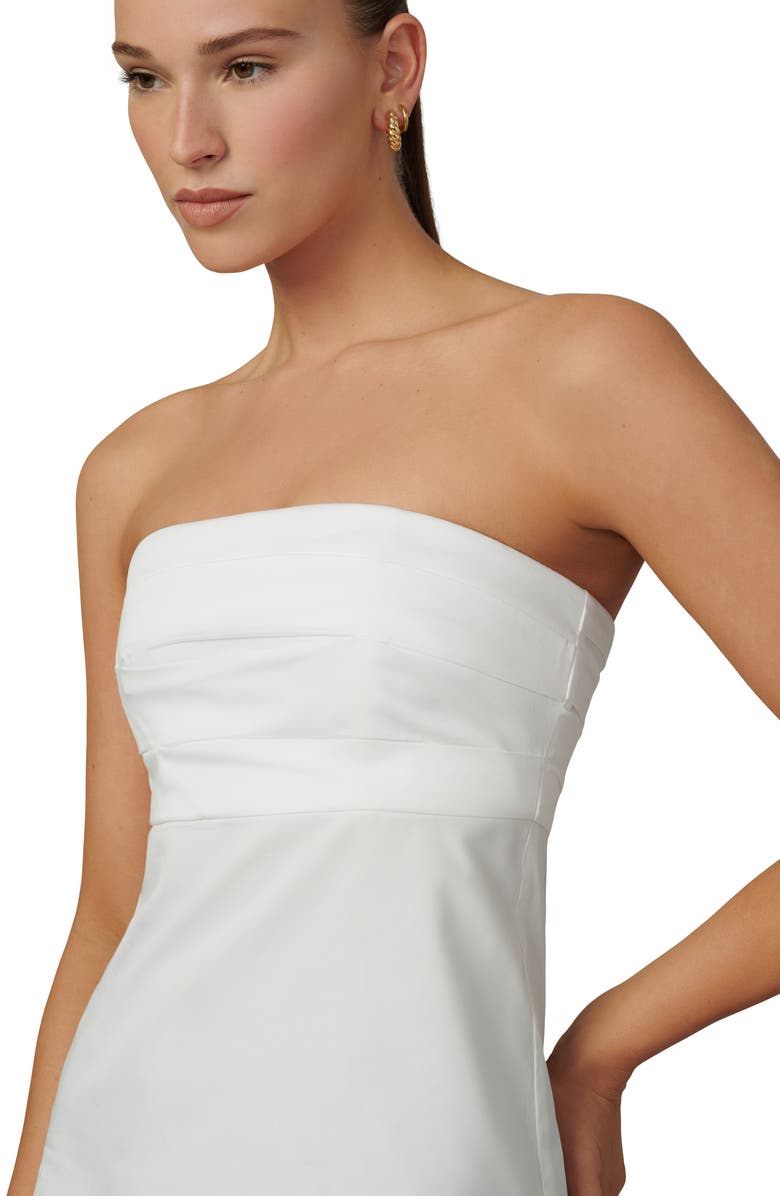 Joe's The Lara Strapless Babydoll Top, Alternate, color, White