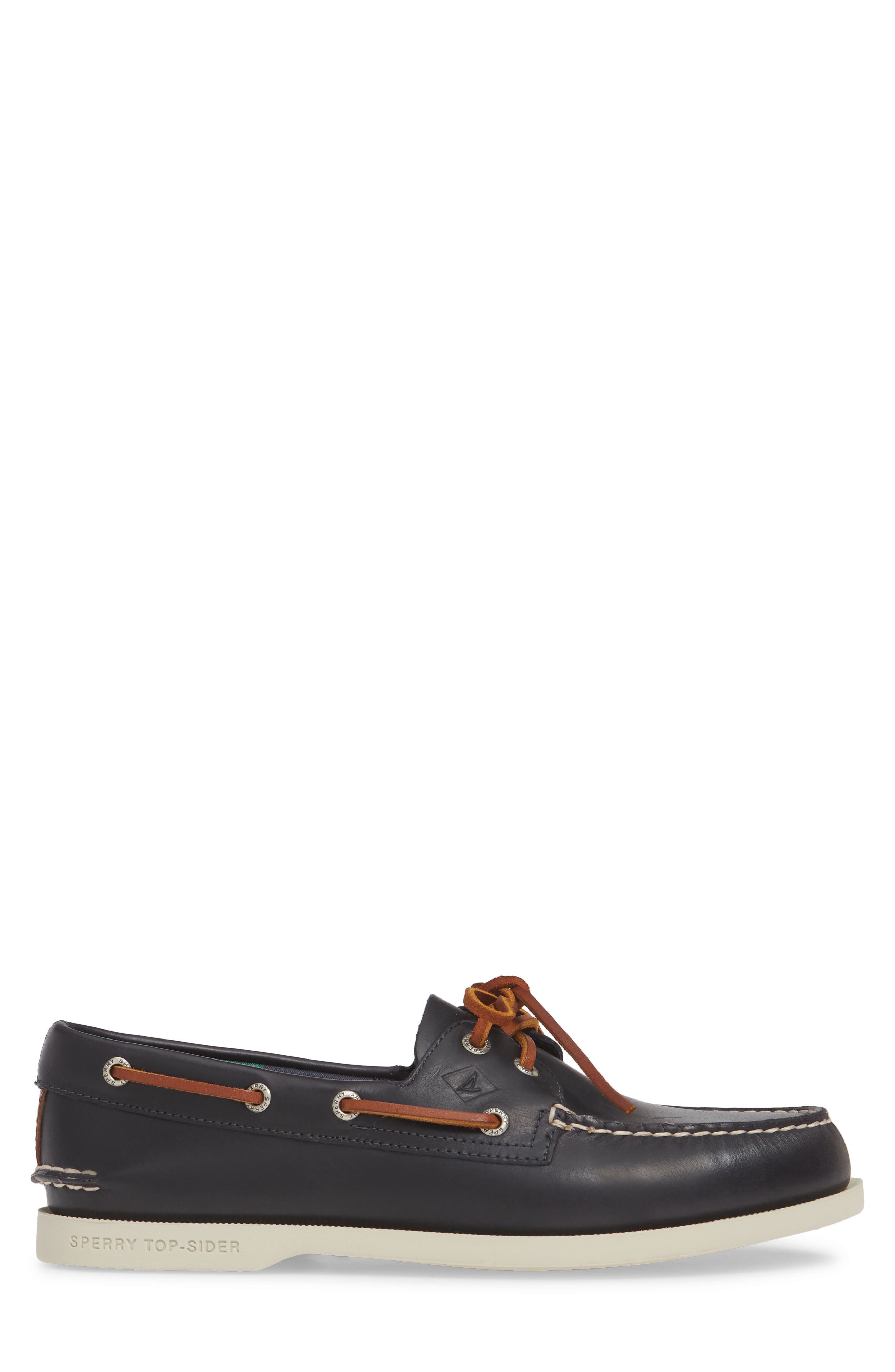 Sperry Authentic Original Boat Shoe, Alternate, color, NAVY