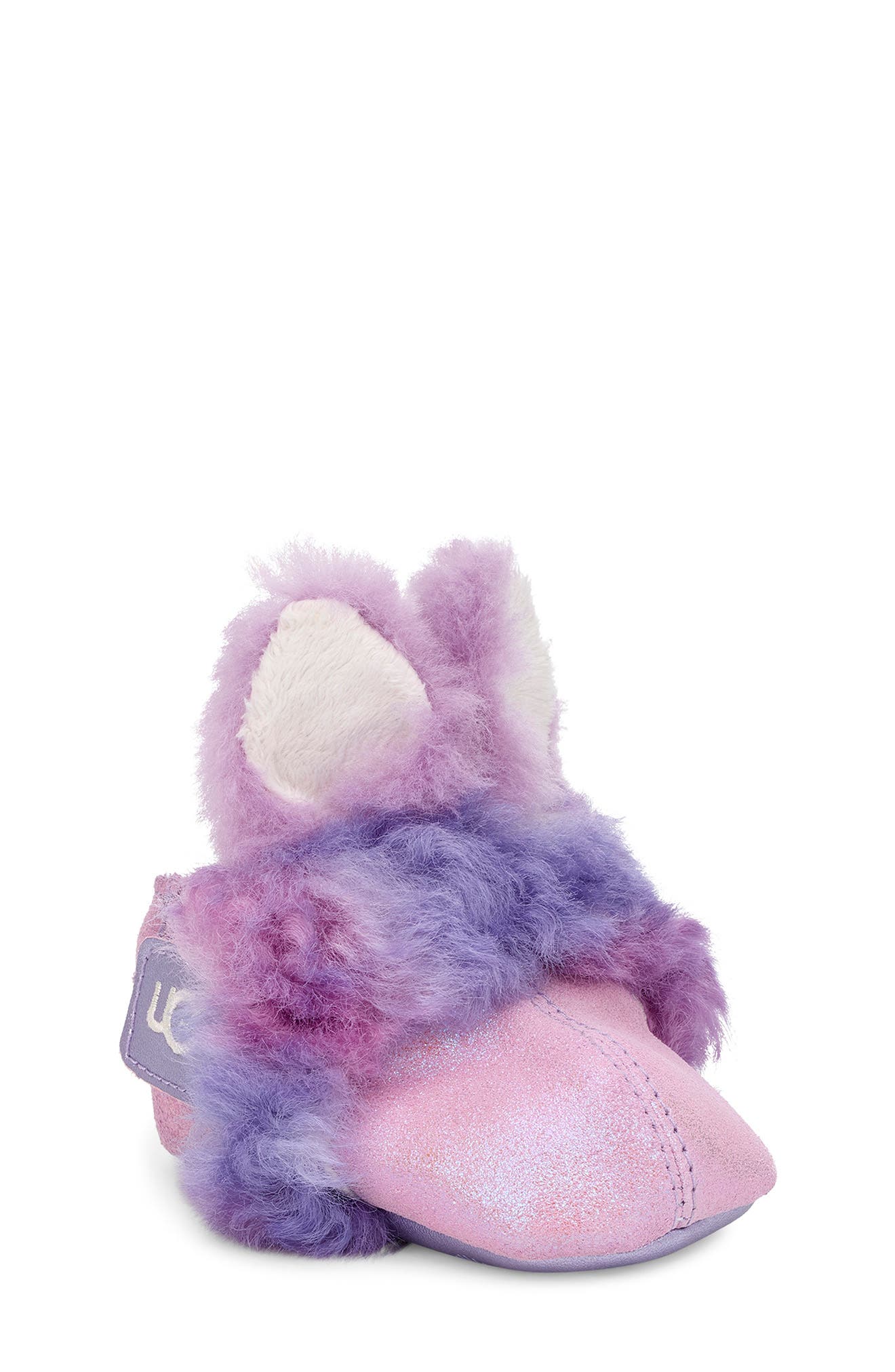 UGG<sup>®</sup> Paz Genuine Shearling Slipper, Main, color, 