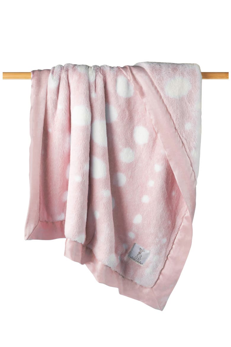 Luxe Urchin Blanket, Alternate, color, DUSTY PINK