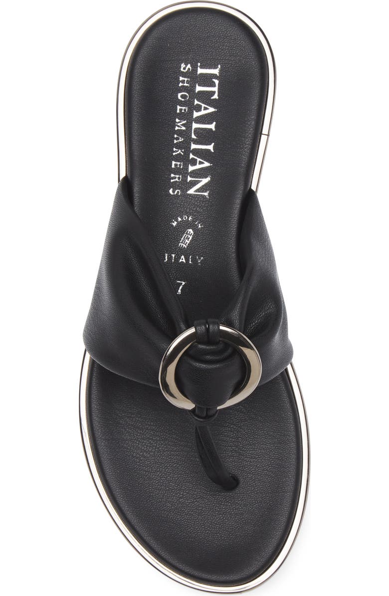 ITALIAN SHOEMAKERS Martie Flat Sandal, Alternate, color,