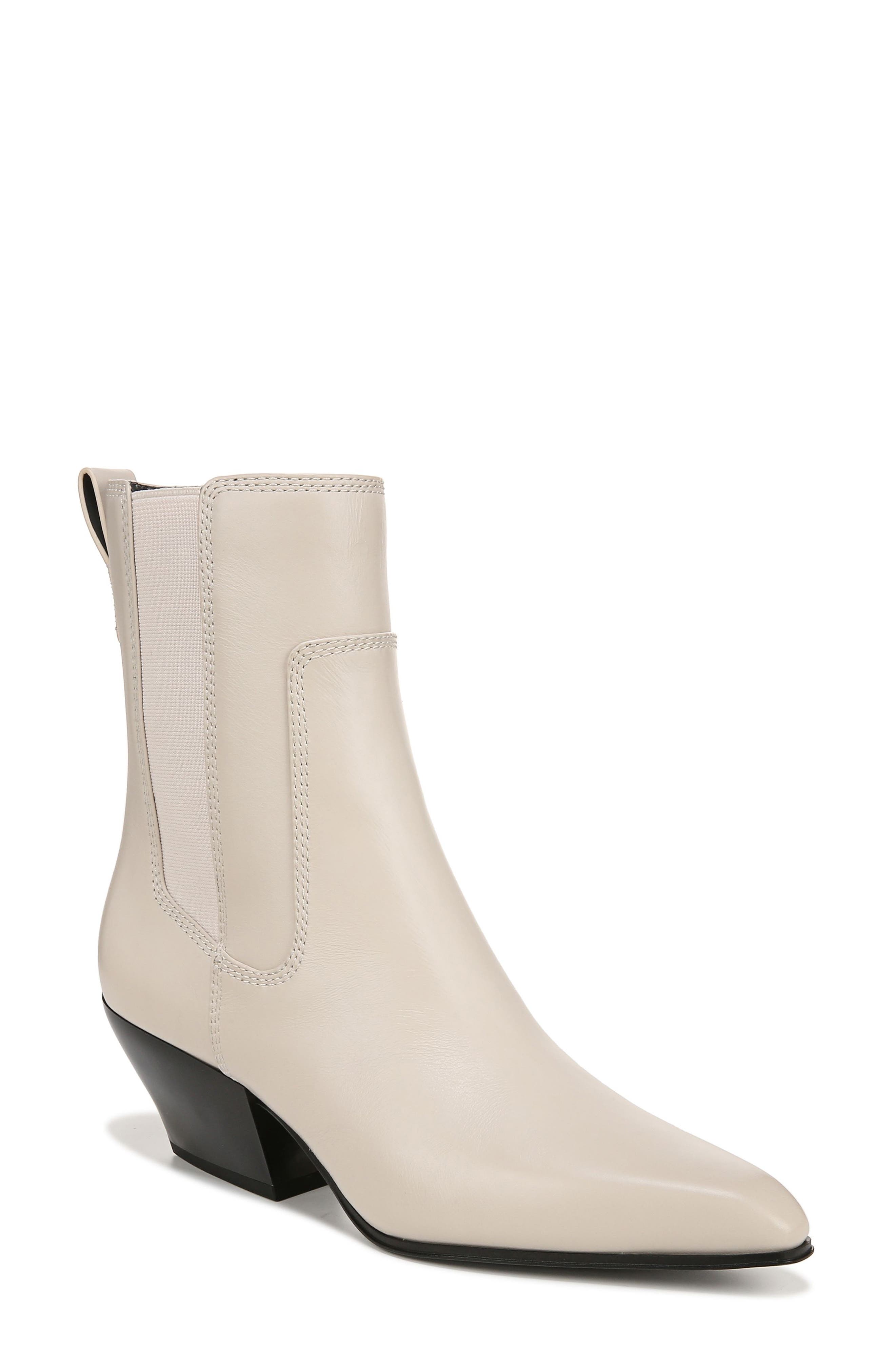 Anina Pointed Toe Boot, Main, color, CHALK