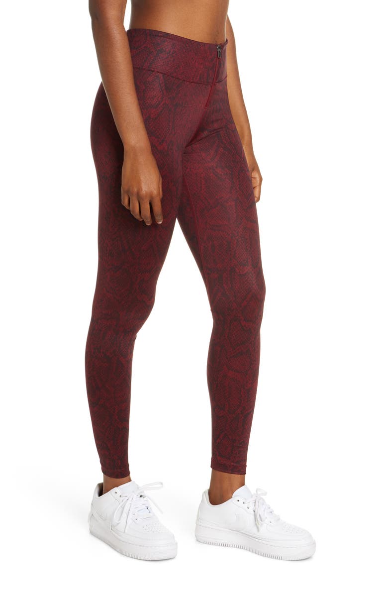 Nike Python Print Leggings, Alternate, color, 