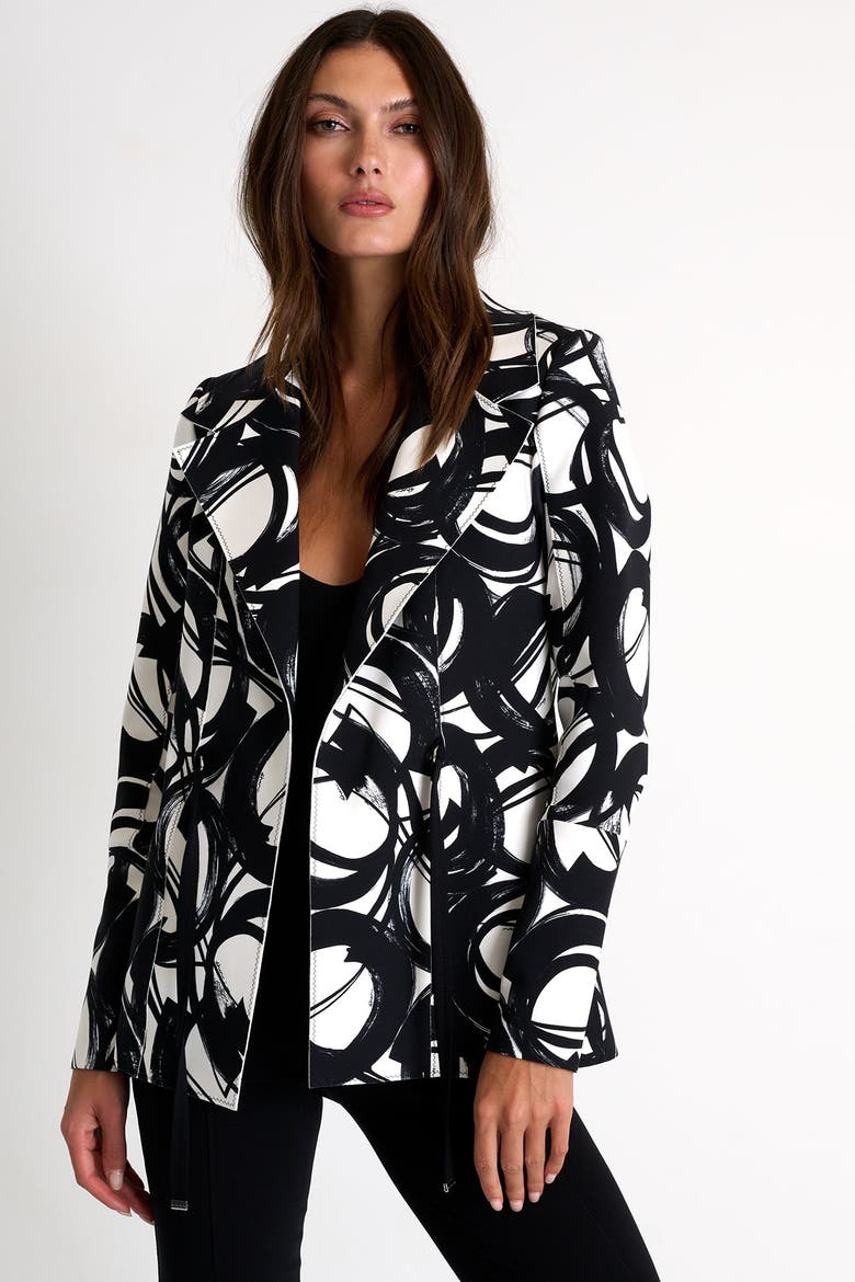 Structured Blazer, Main, color, Multi Print