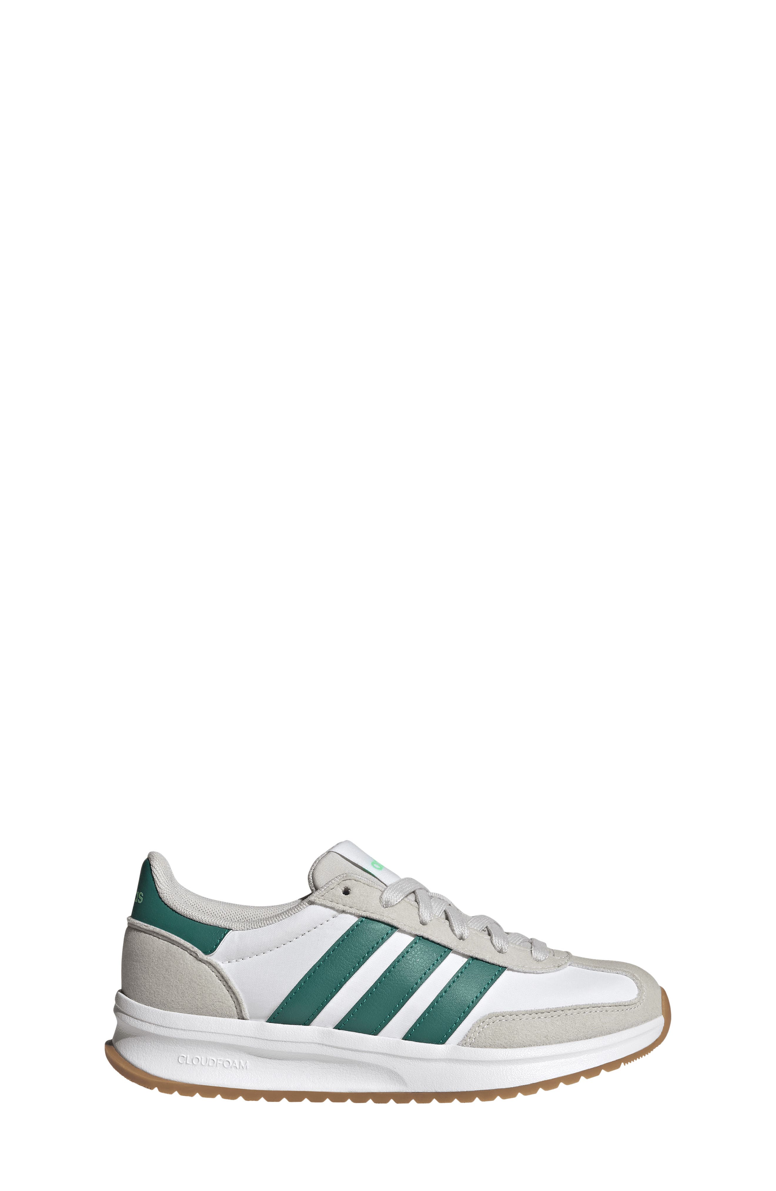 Kids' Run 70s 2.0 Running Shoe, Alternate, color, GREY/ GREEN/ WHITE