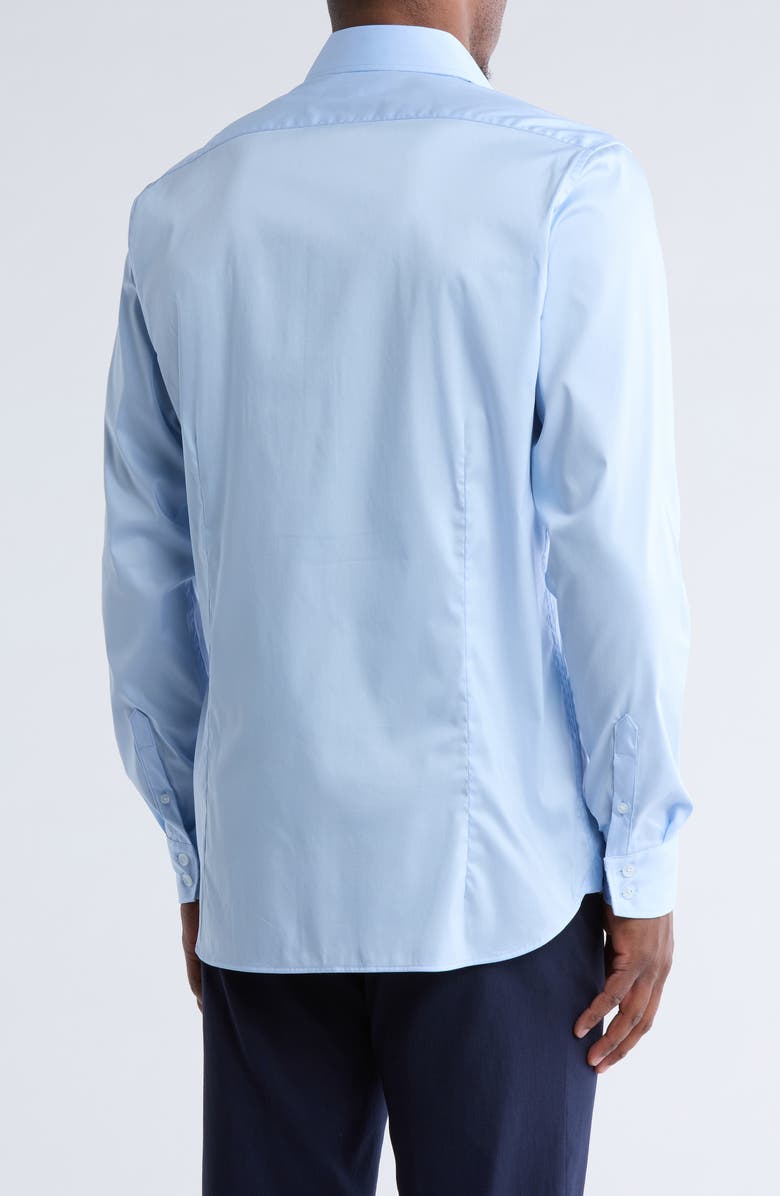 Ted Baker London Slim Fit Dress Shirt, Alternate, color, Blue