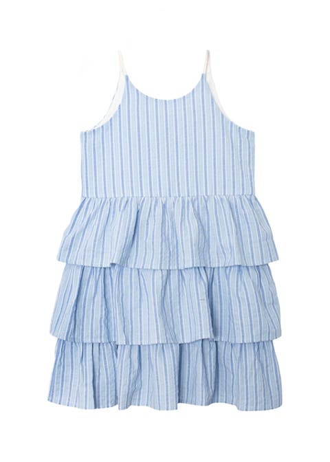Up and Away Sleeveless Tiered Dress (Toddler, Little Kid & Big Kid)