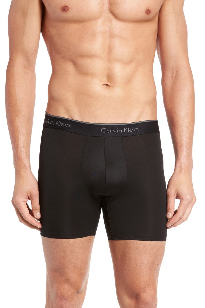 5-Pack Micro Stretch Boxer Briefs, Alternate, color, BLACK