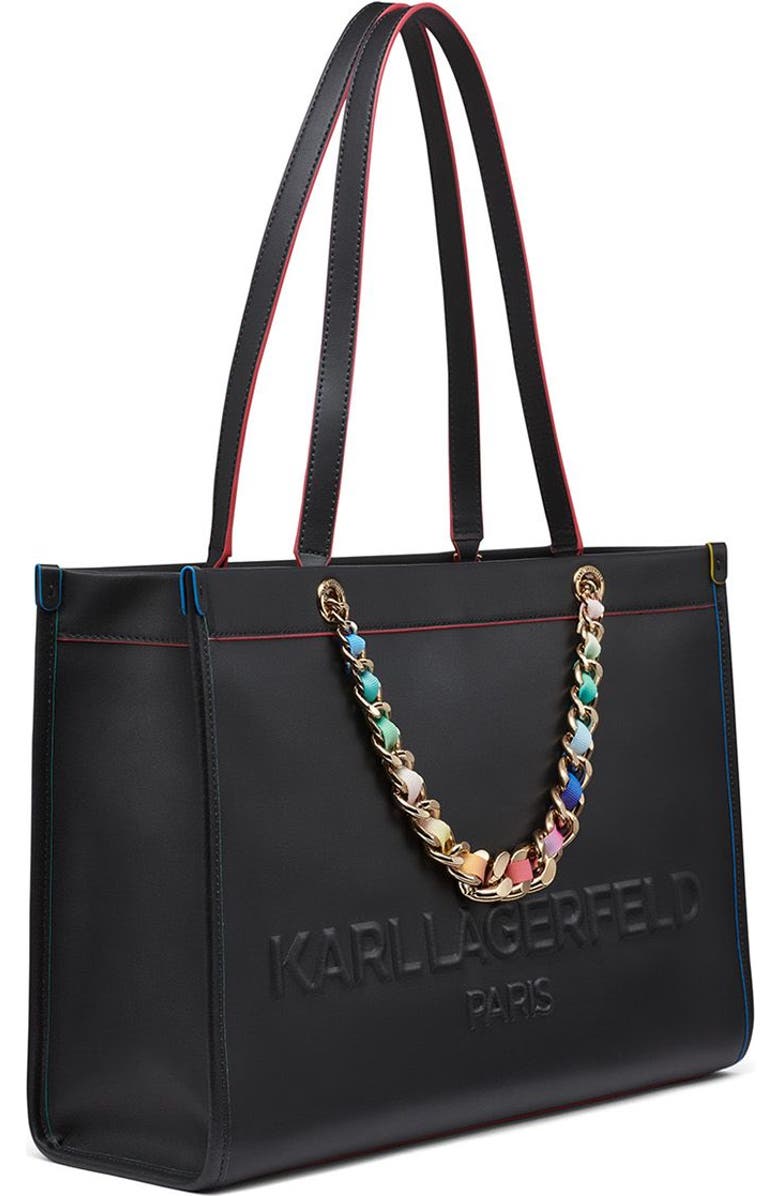 KARL LAGERFELD PARIS Savoie Tote, Alternate, color,