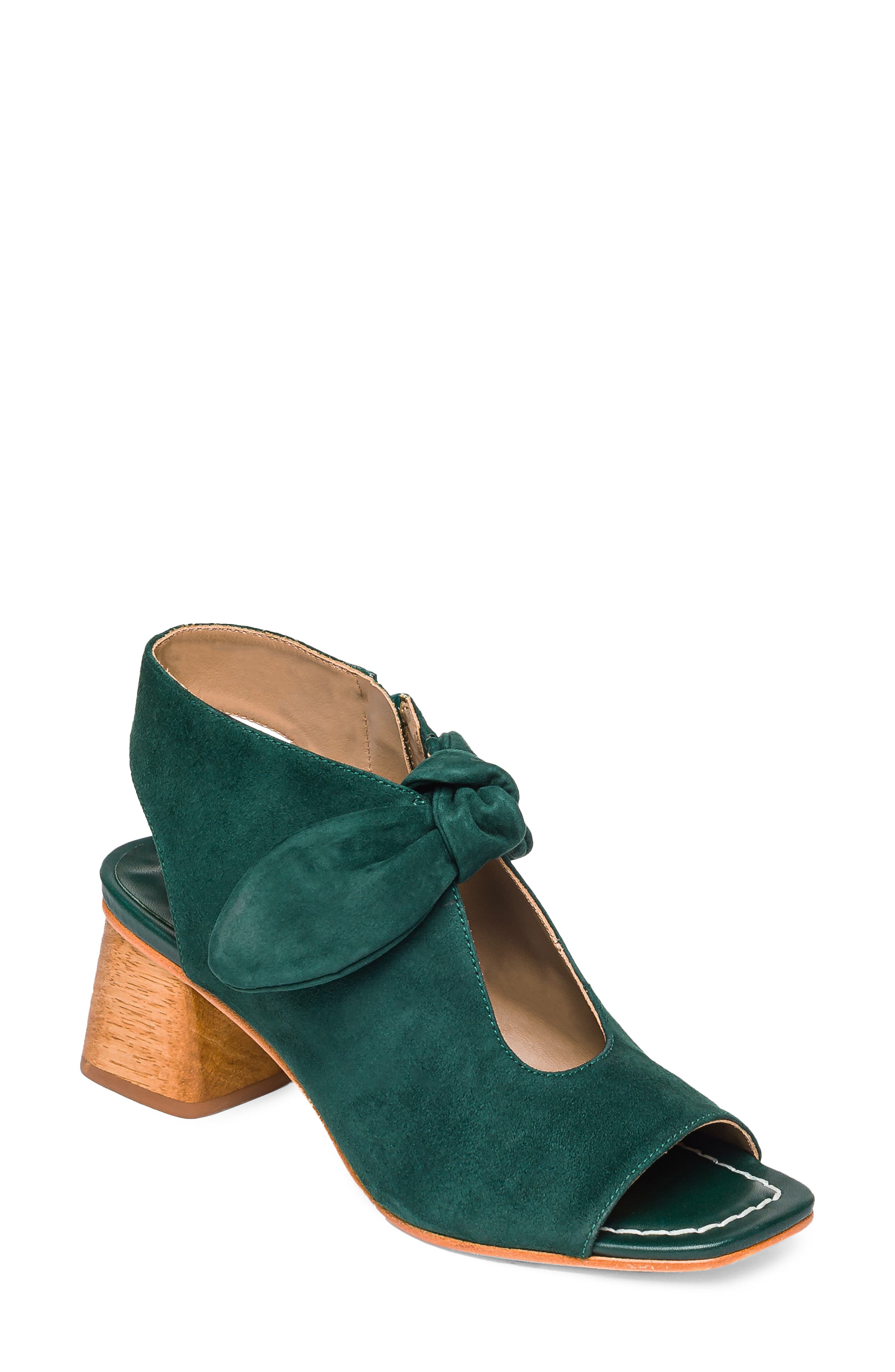 Bernardo Lizzie Sandal, Main, color, ROYAL PINE SUEDE
