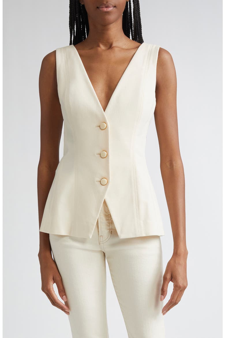 Avalina Vest, Main, color, ECRU