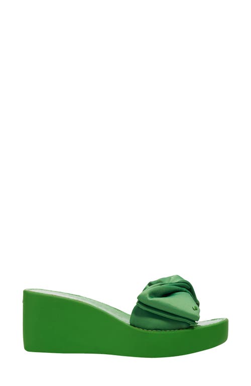 Kate Spade New York Bikini Platform Wedge Sandal In Green