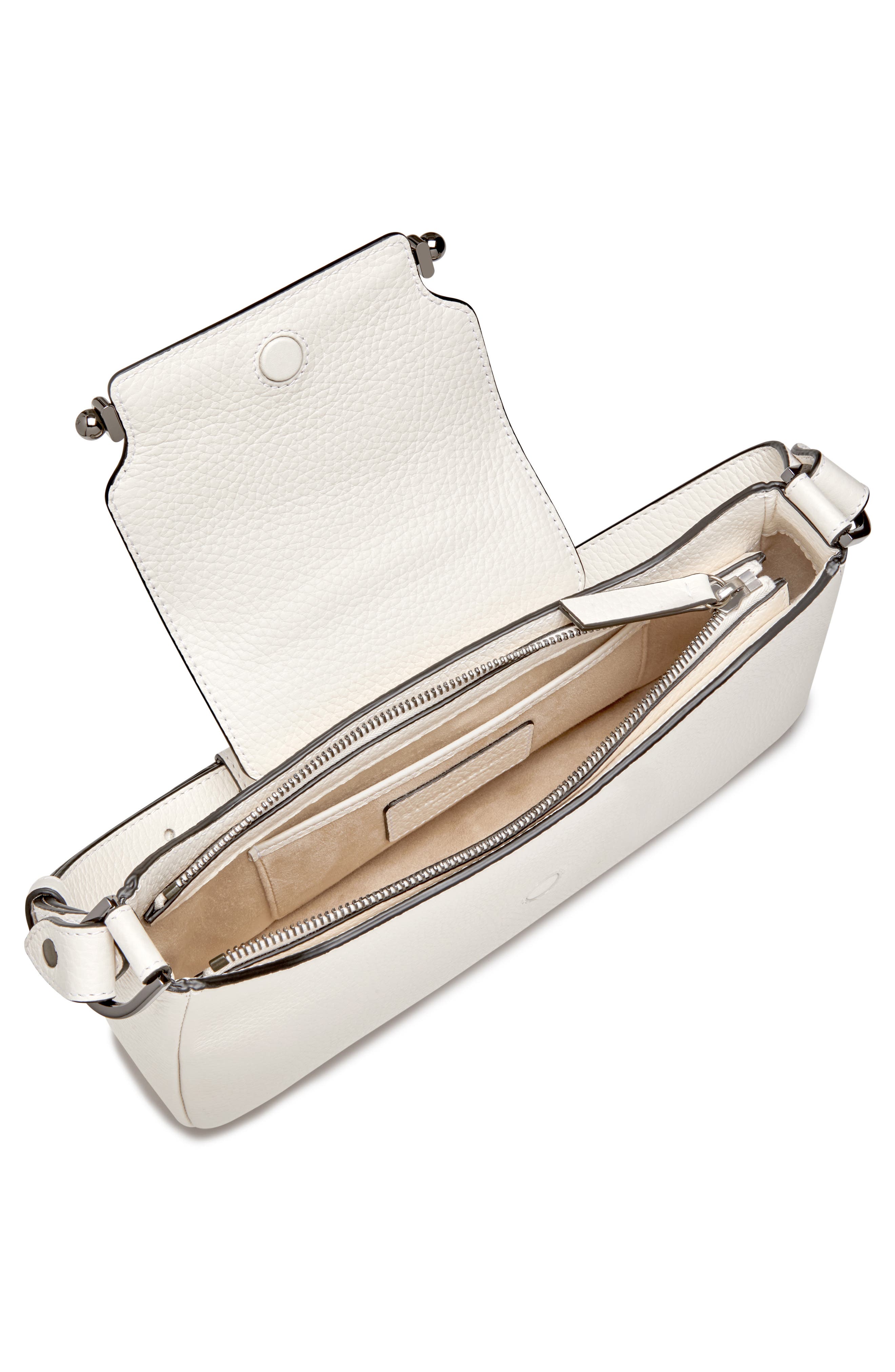 Strathberry Multrees Omni Leather East/West Shoulder Bag, Alternate, color, 