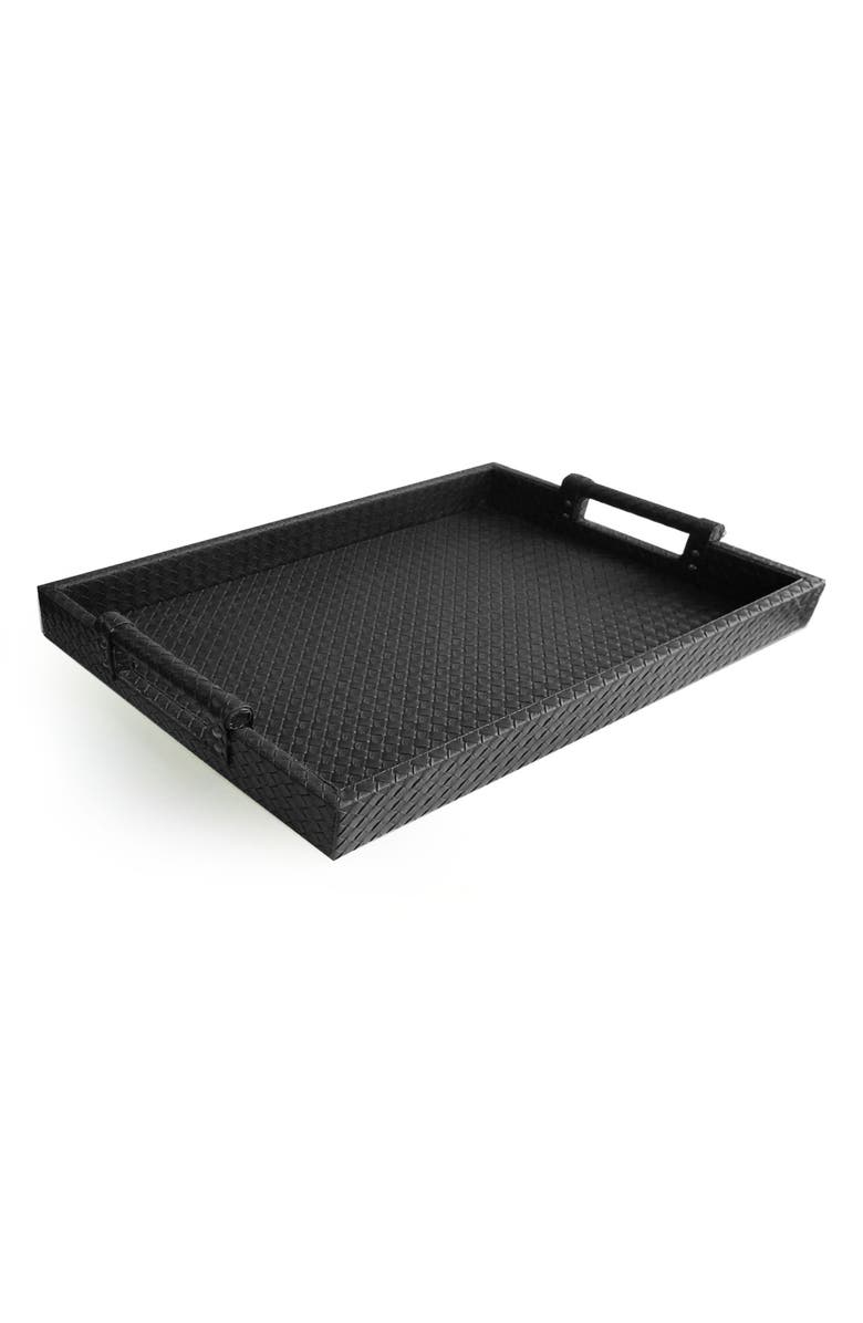 JAY IMPORTS American Atelier Leather Tray, Main, color,