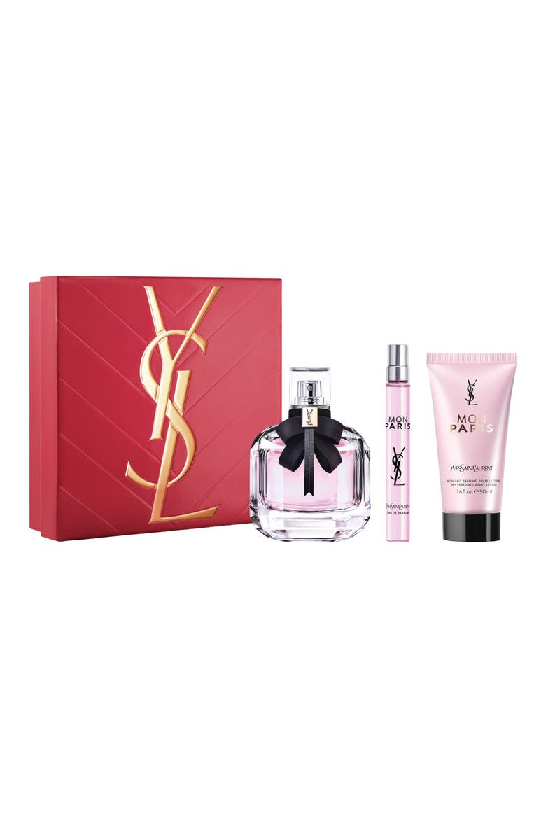 Mon Paris Eau de Parfum 3-Piece Gift Set $205 Value, Main, color, NO COLOR