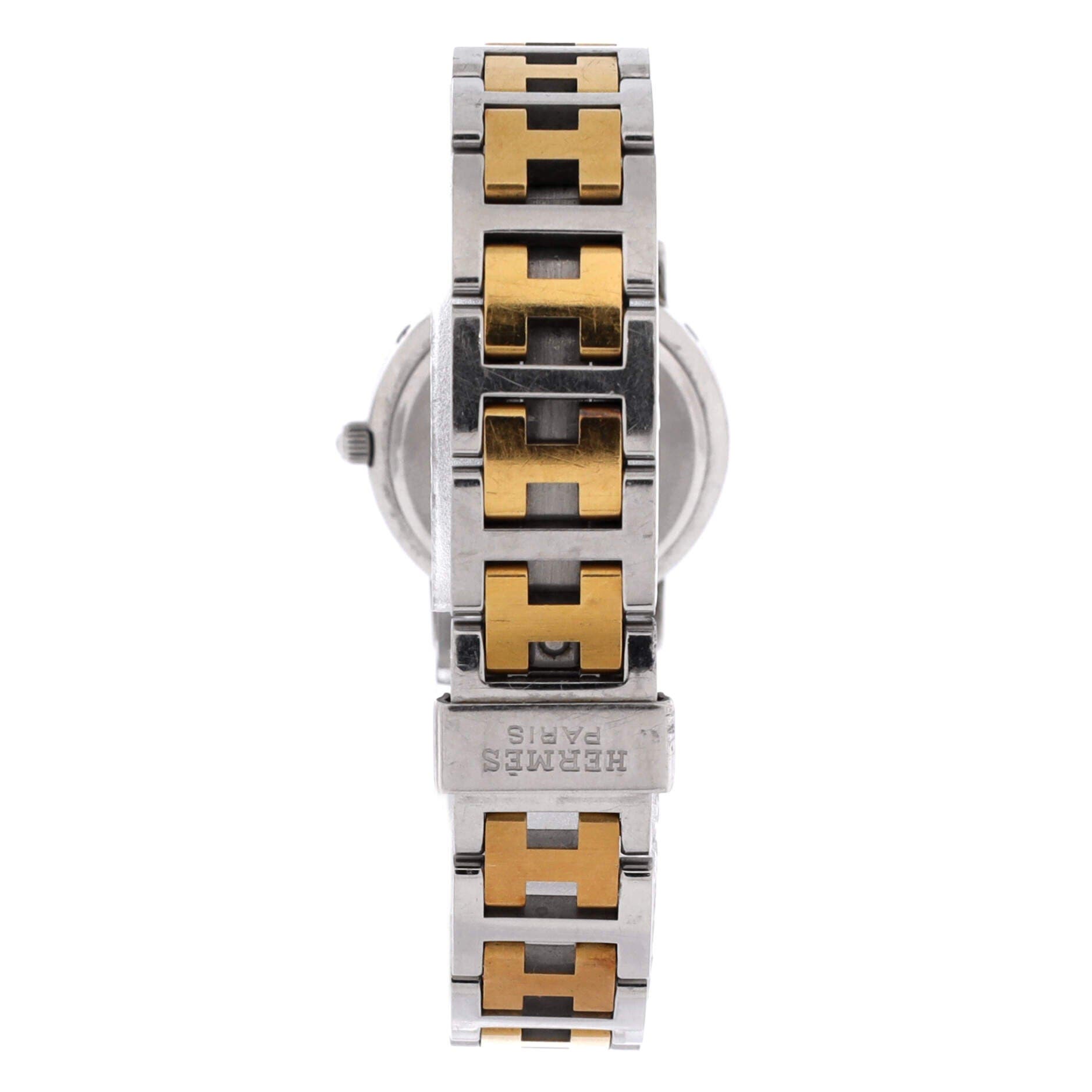 Clipper Quartz Watch Stainless Steel with Plated Metal 24, Alternate, color, Metallic Silver