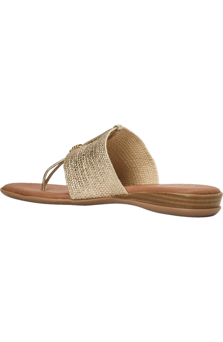 André Assous Woven Sandal, Alternate, color, Platino