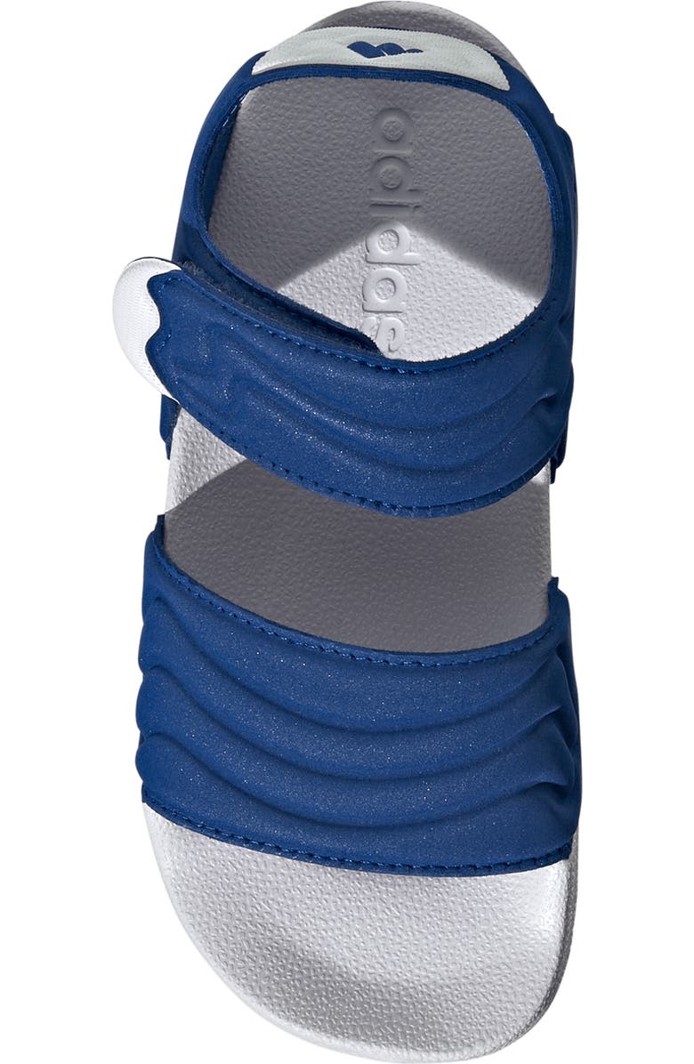 adidas Kids' Adilette Sandal, Alternate, color, Royal Blue/ White